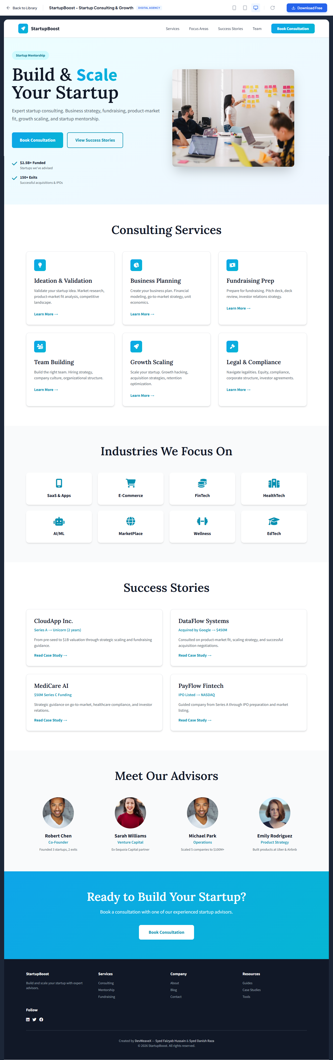 Web Templates Hub - Screenshot 4 showing product features and functionality