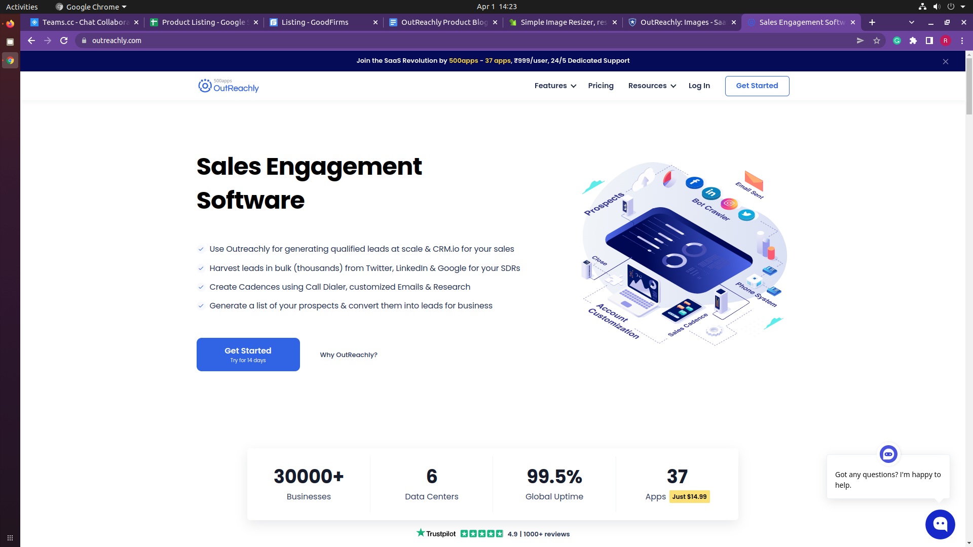 OutReachly gallery image