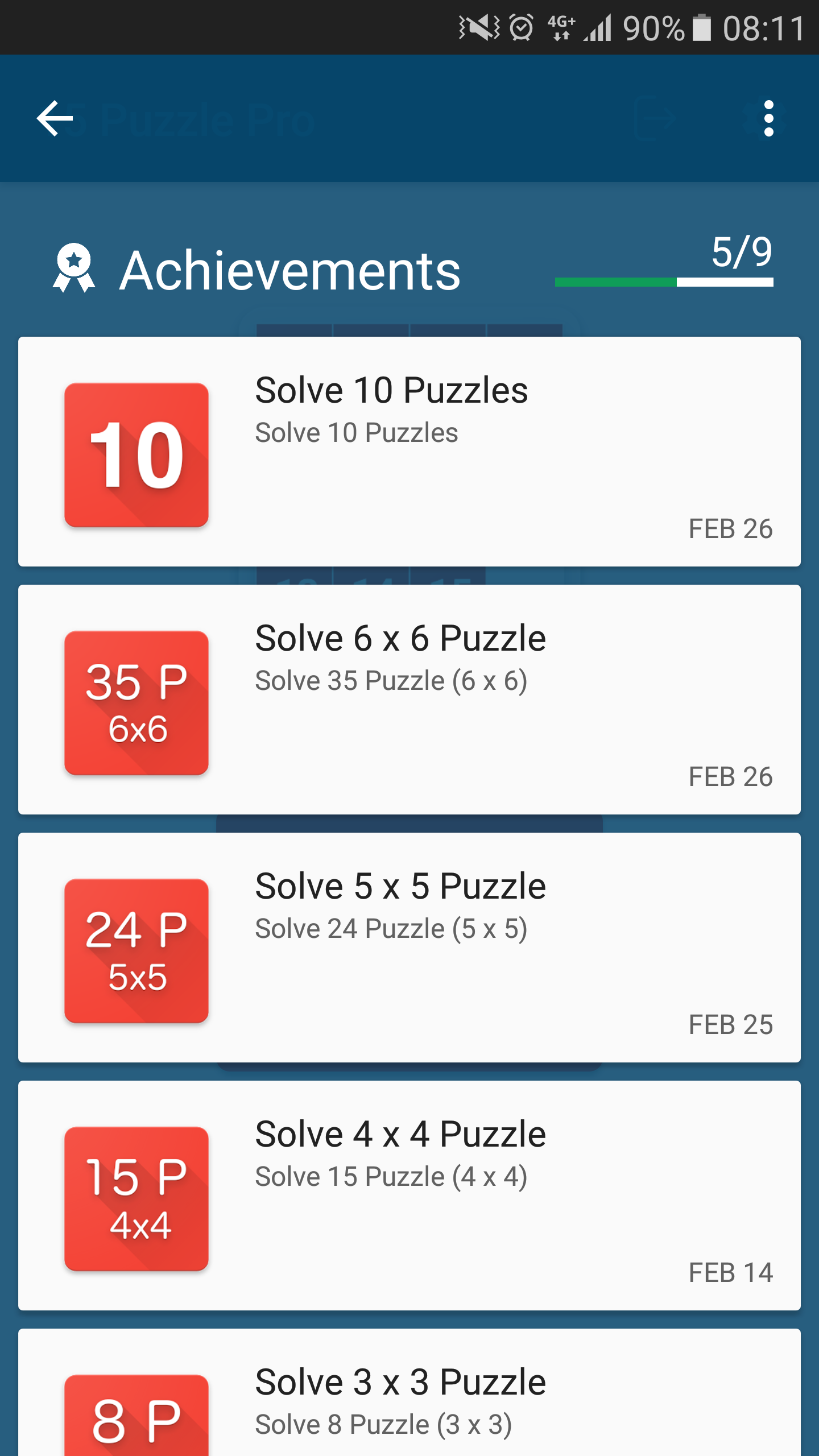 15 Puzzle - Game of Fifteen gallery image