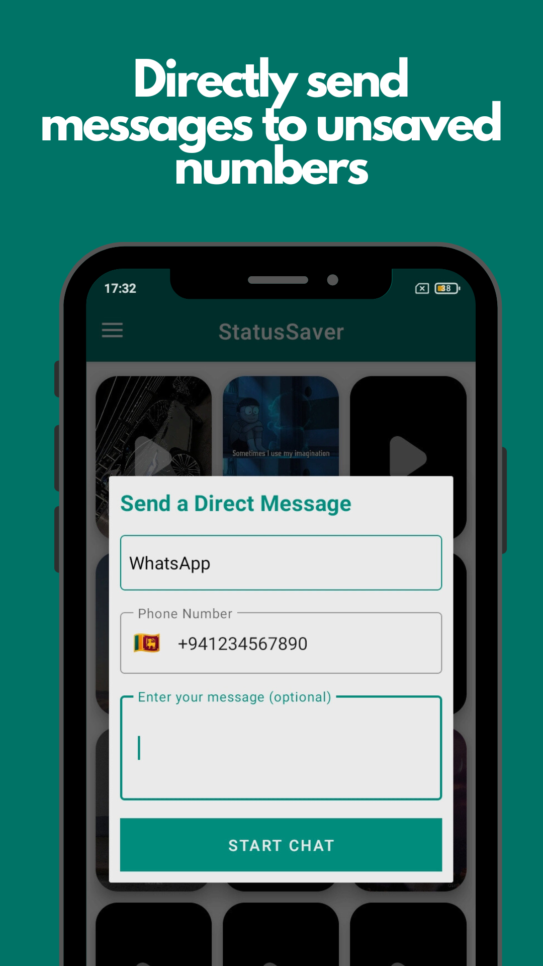 Media Penjimat status - Penjimat status untuk perniagaan whatsapp dan whatsapp 5