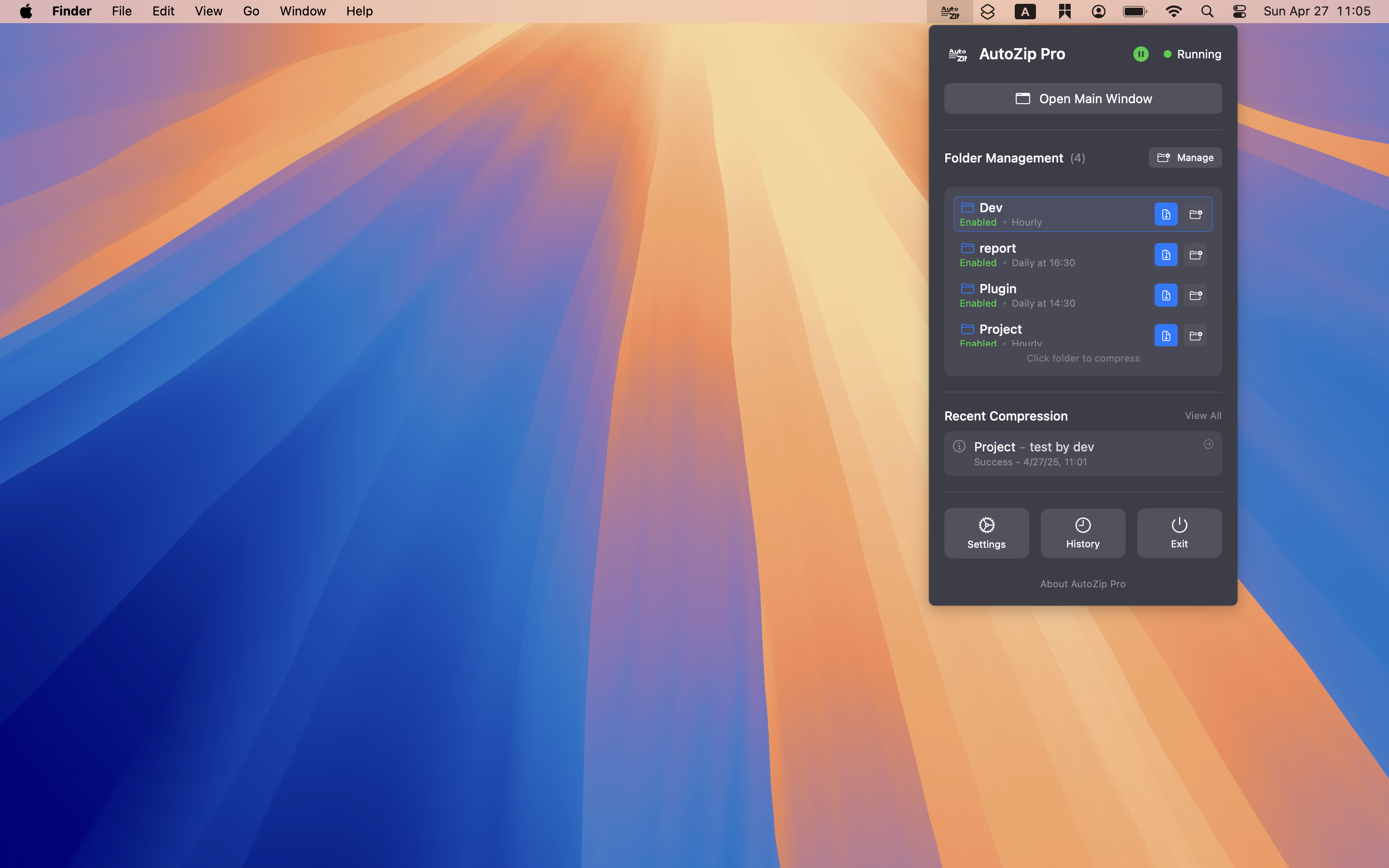 AutoZip Pro - Auto Compress - Automated folder compression for macos media 2