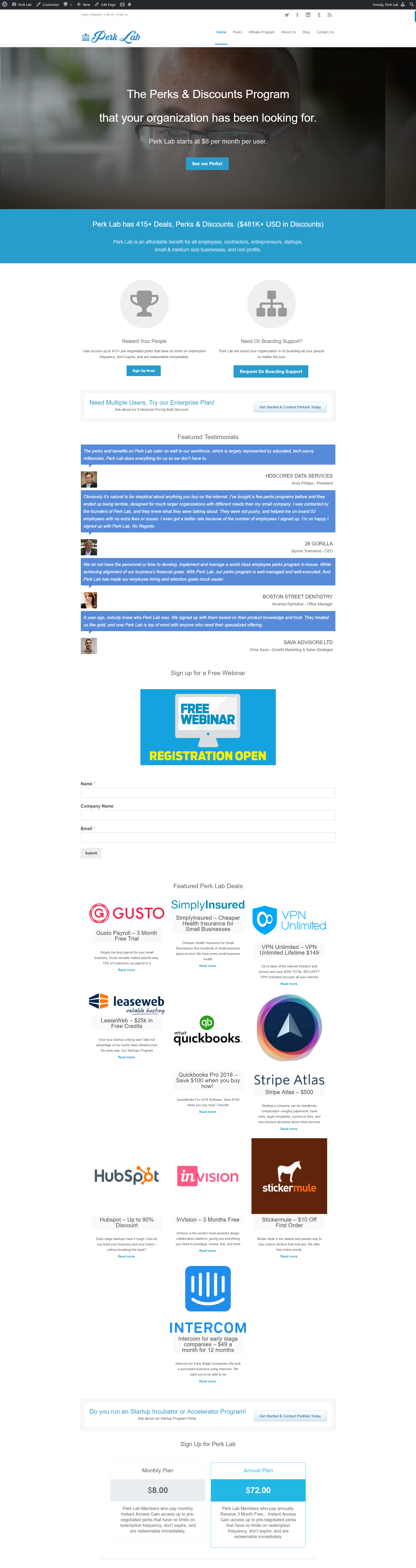 Perk Lab gallery image