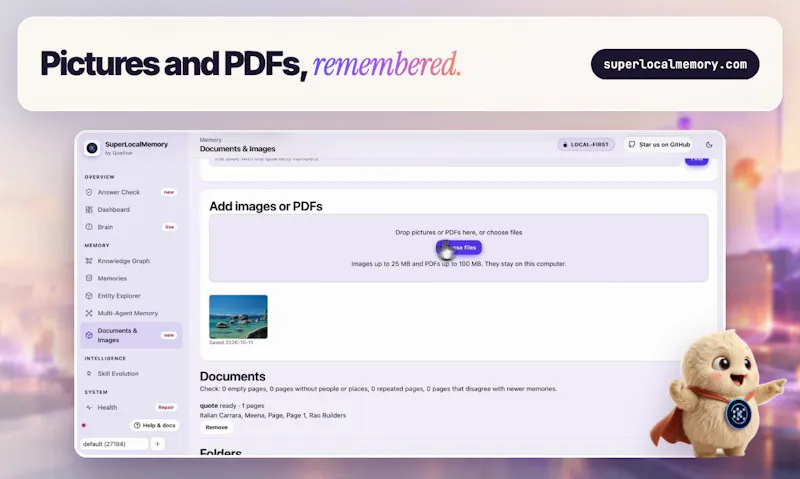SuperLocalMemory screenshot 5