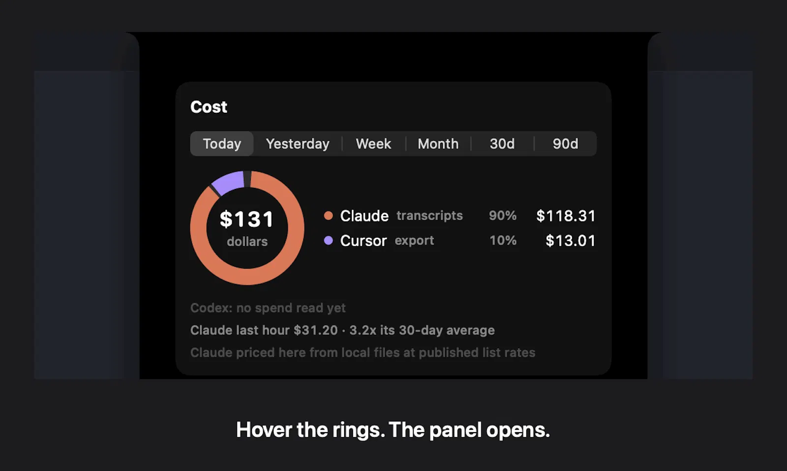 Notchmeter screenshot 2