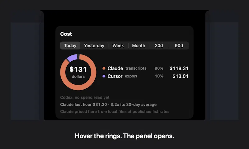 Notchmeter screenshot 2
