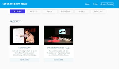 Lunch and Learn Ideas gallery image