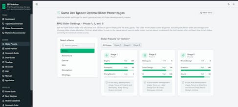 Game Dev Tycoon Advisor gallery image