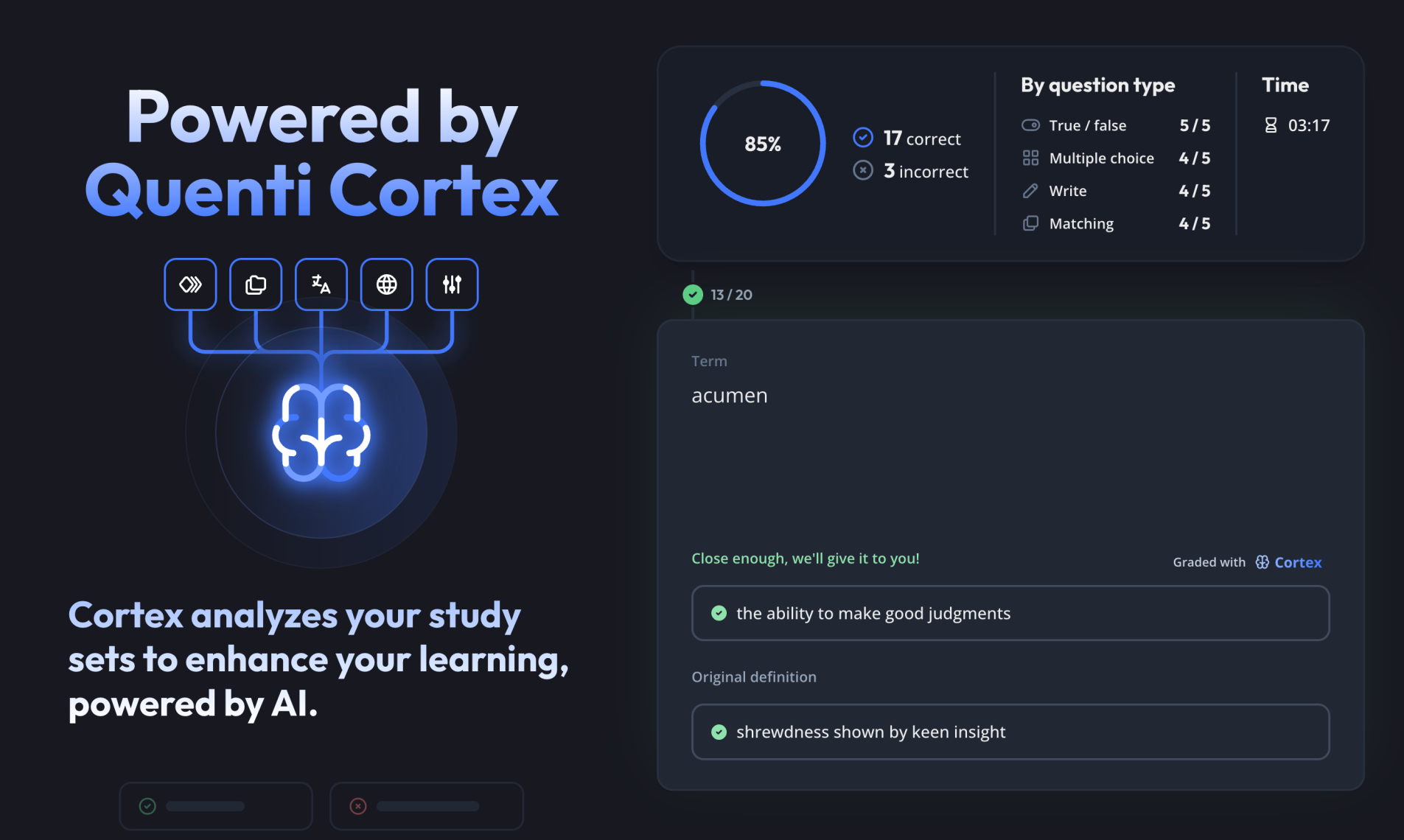 ผู้มีเกียรติ - ทางเลือก quizlet โอเพนซอร์ส media 5
