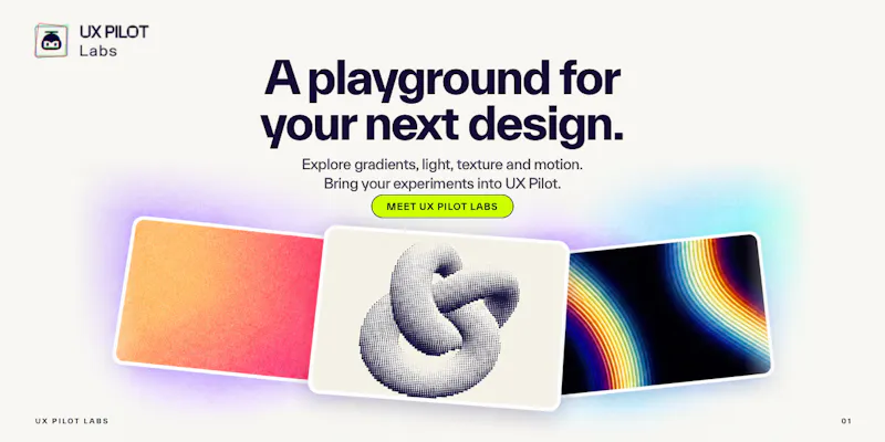 UX Pilot Labs screenshot 3