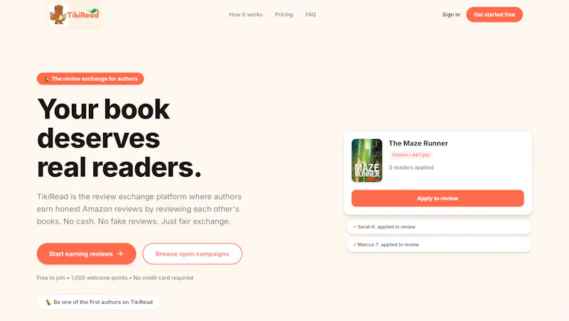 TikiRead screenshot 1
