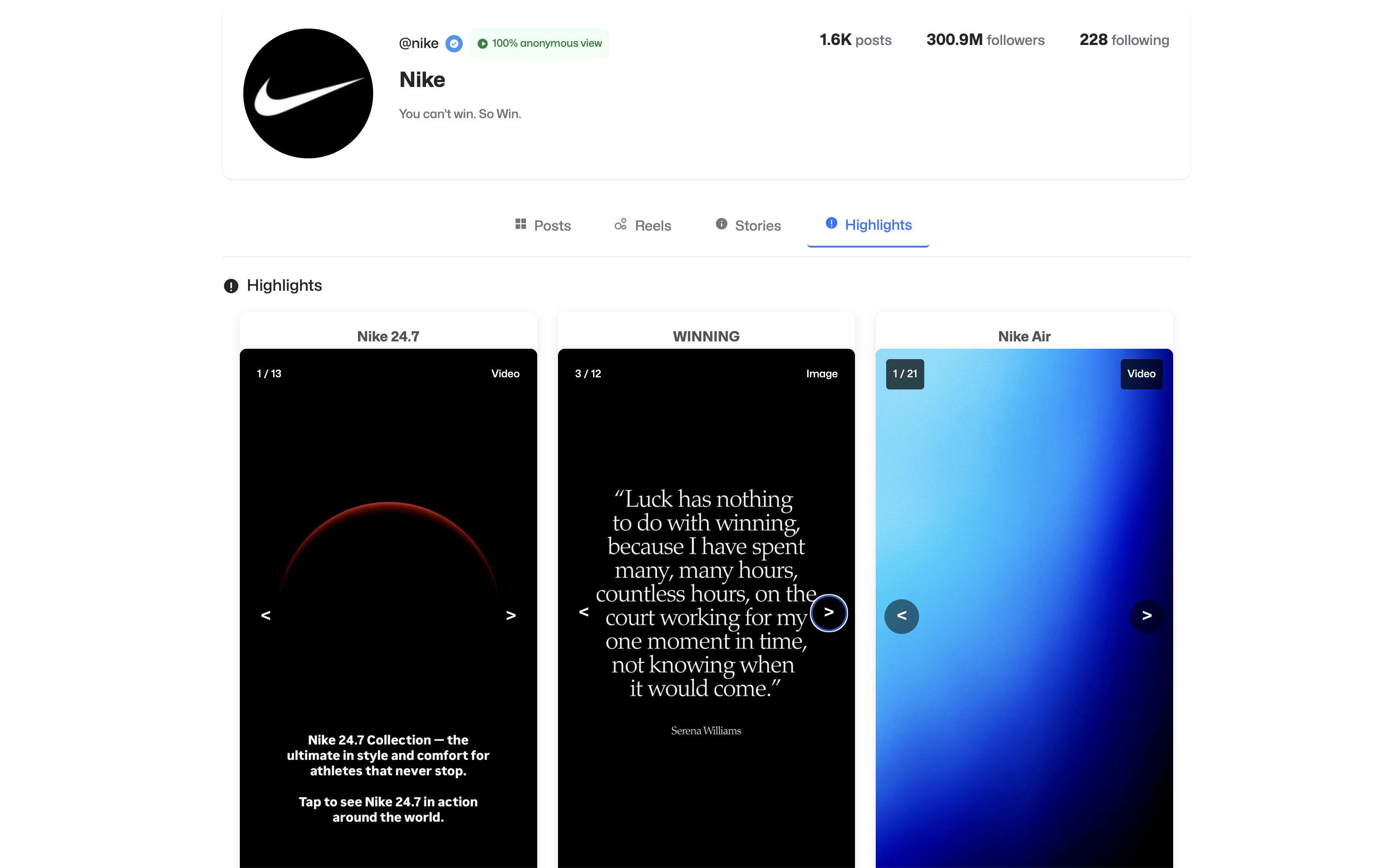 Média Visionneuse Instagram anonyme - Afficher n'importe quel profil Instagram de manière anonyme 3
