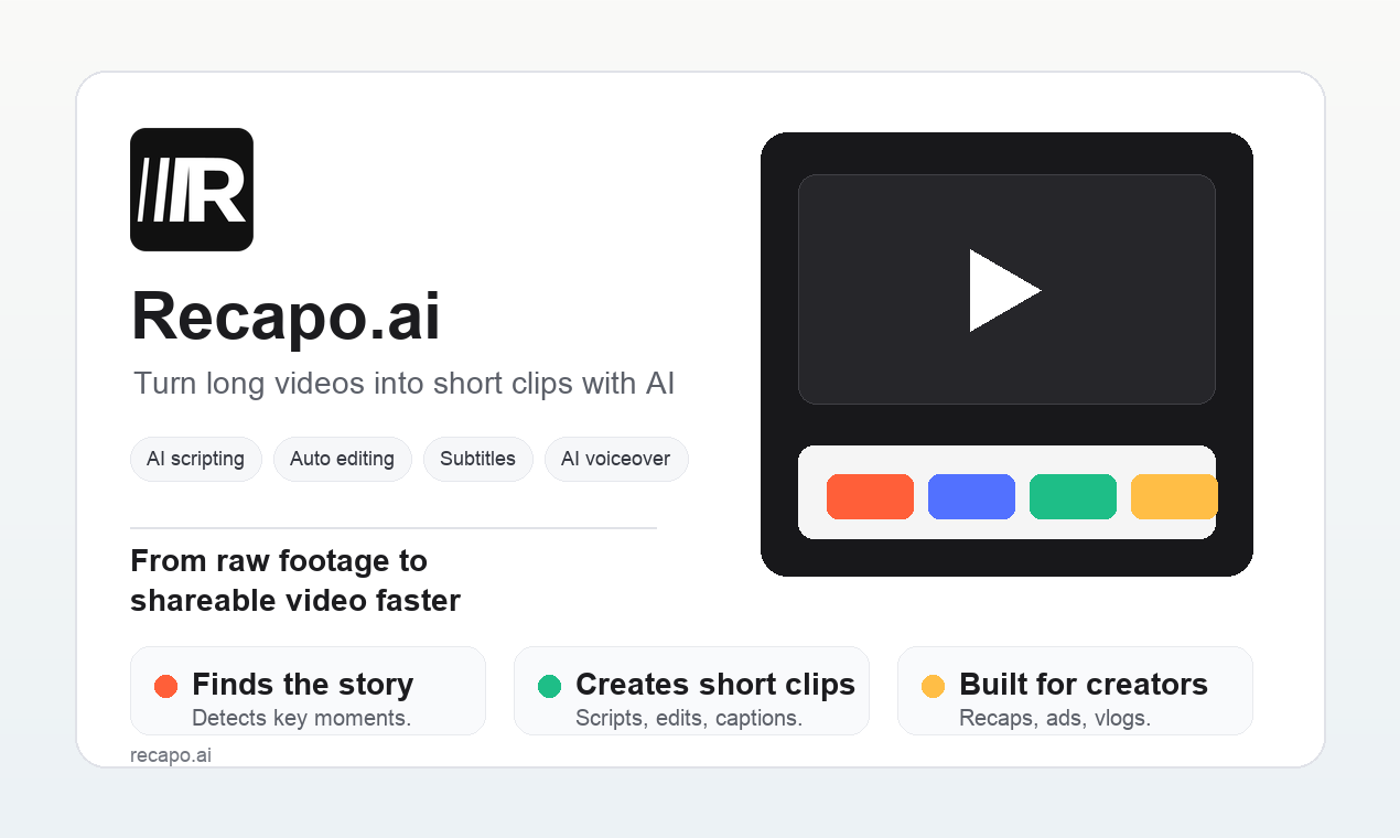 Recapo.ai gallery image