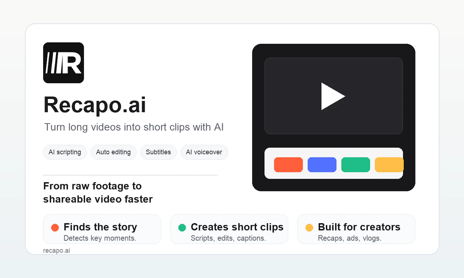 Recapo.ai screenshot 1