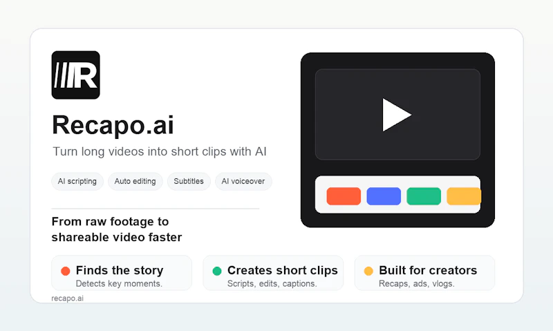 Recapo.ai screenshot 1