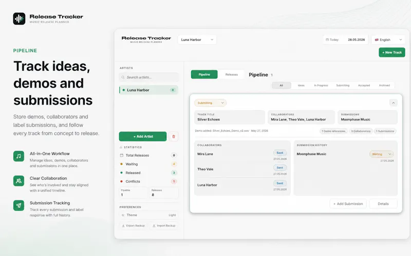 Release Tracker screenshot 6