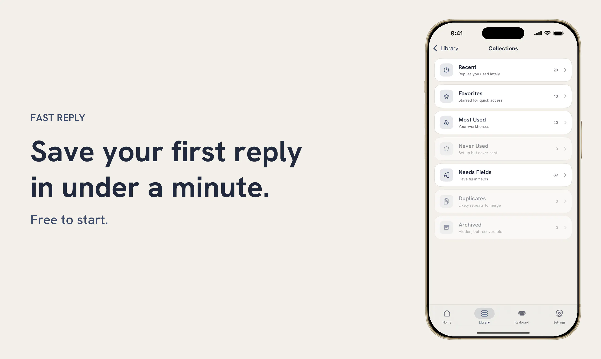 Fast Reply: Saved Replies screenshot 6