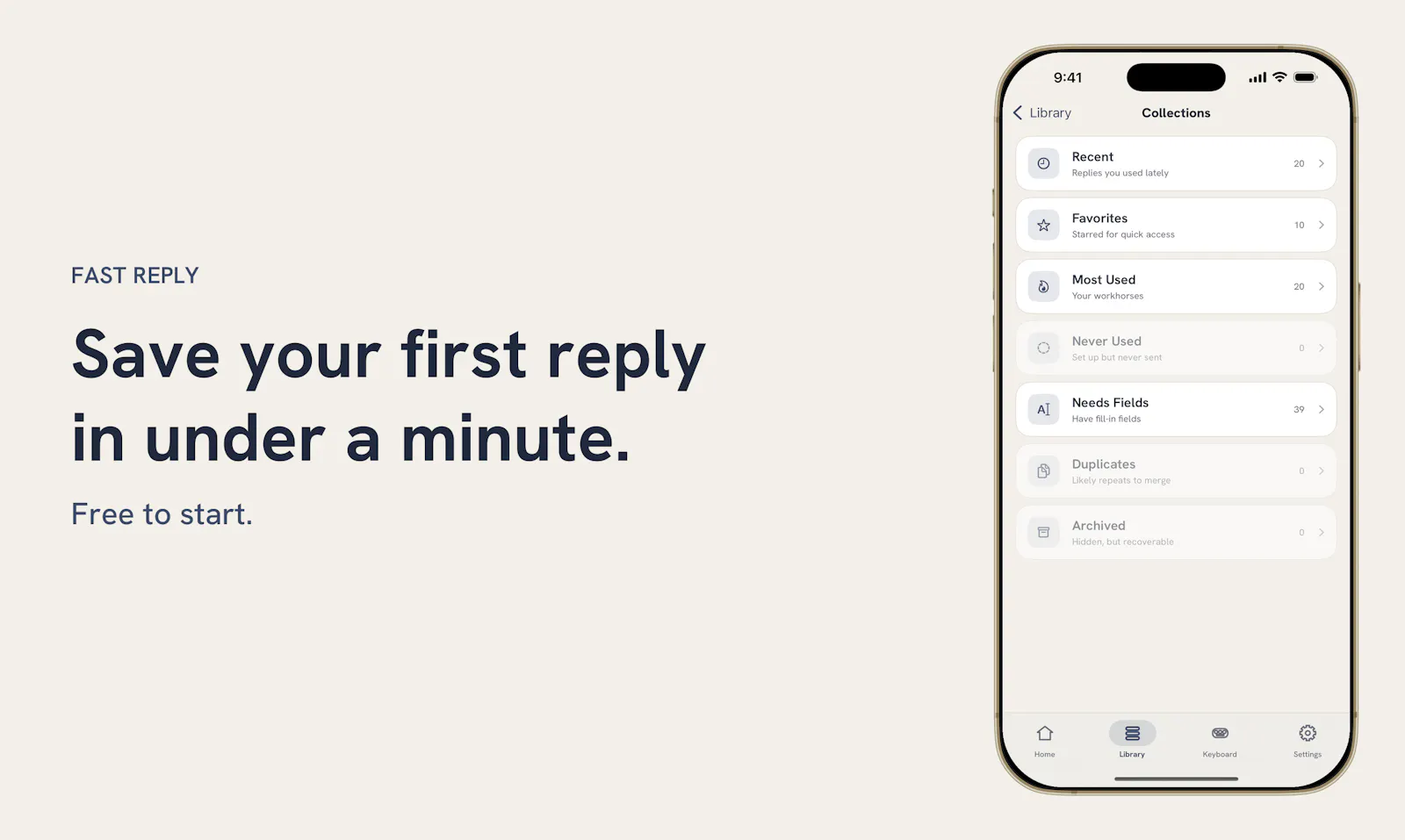 Fast Reply: Saved Replies screenshot 6