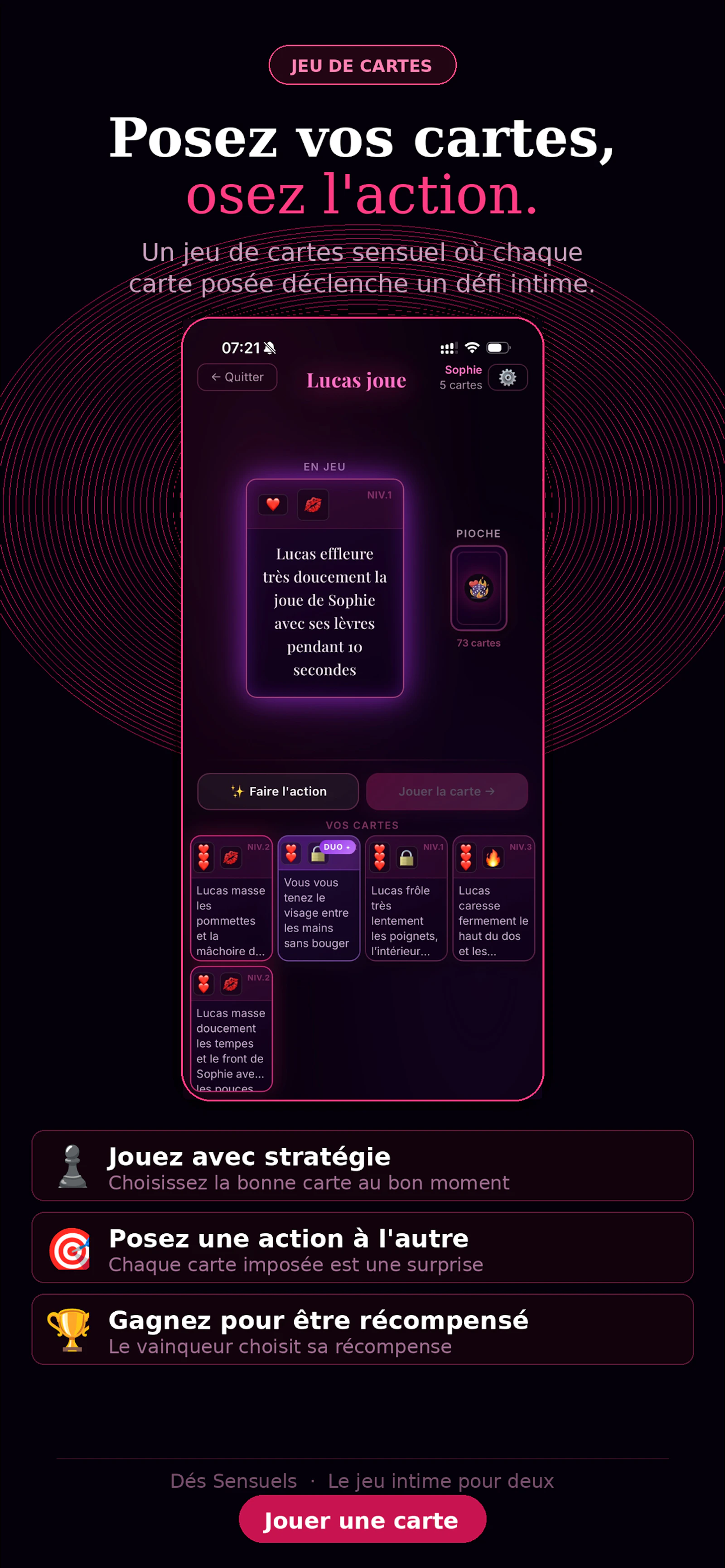 Dés Sensuels screenshot 6
