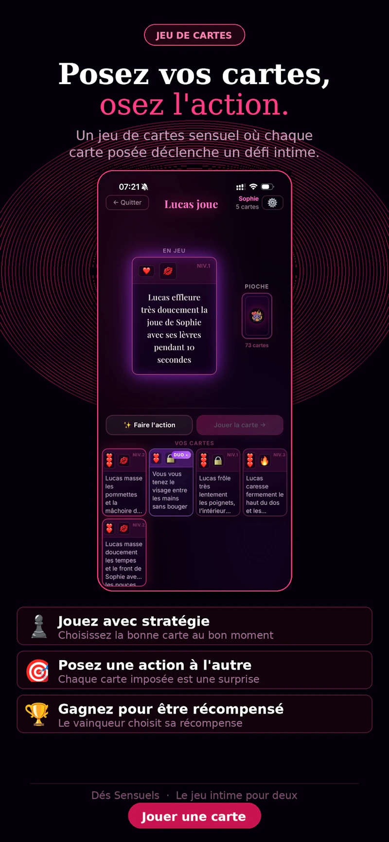 Dés Sensuels screenshot 6