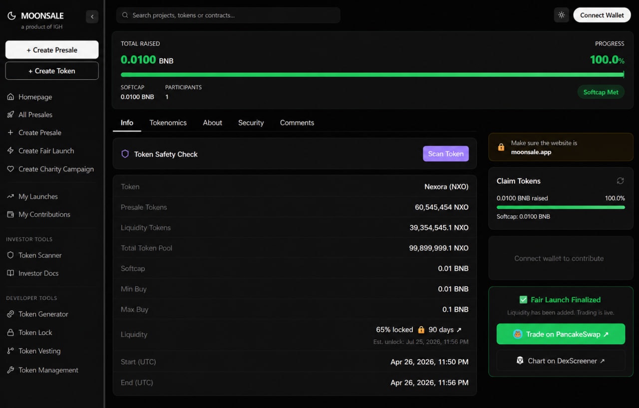 MoonSale Launchpad gallery image
