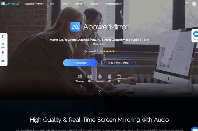 Apowermirror media 4