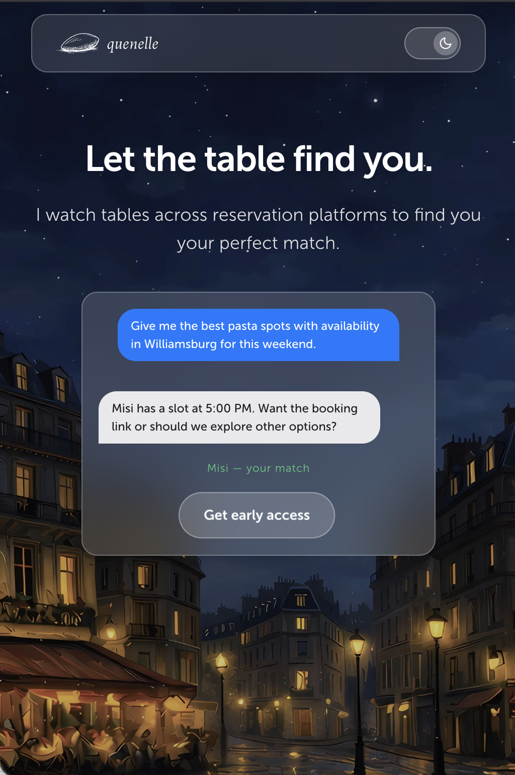 Quenelle gallery image