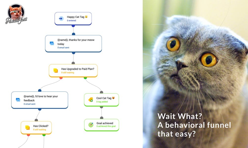 Poll option Customerly Visual Funnel Builder image