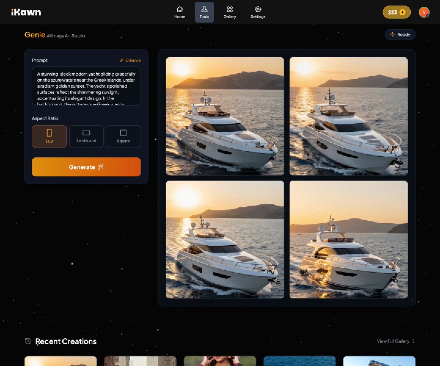 iKawn - Screenshot 3 showing product features and functionality