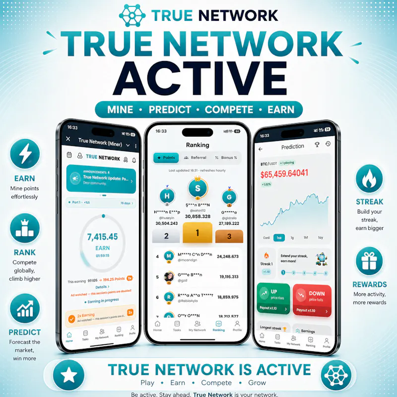 True Network (Miner) screenshot 3