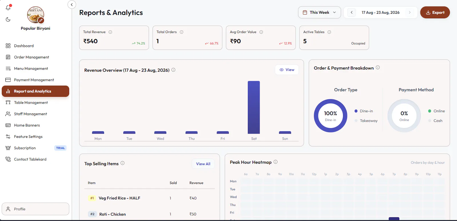 Tablekard screenshot 12