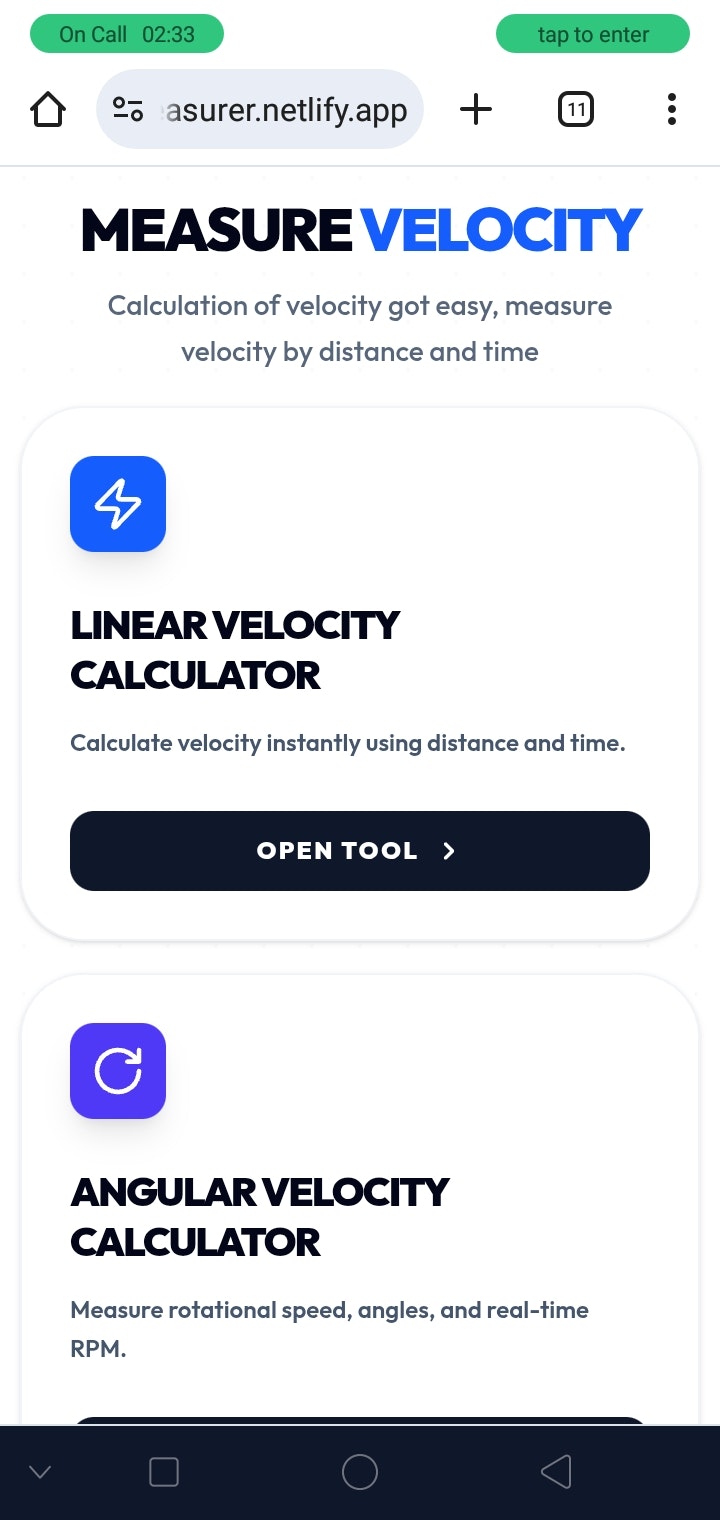 Velocity Measurer for physics laws gallery image