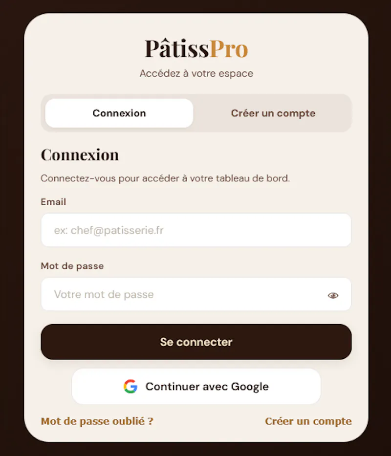 Pâtisspro screenshot 2