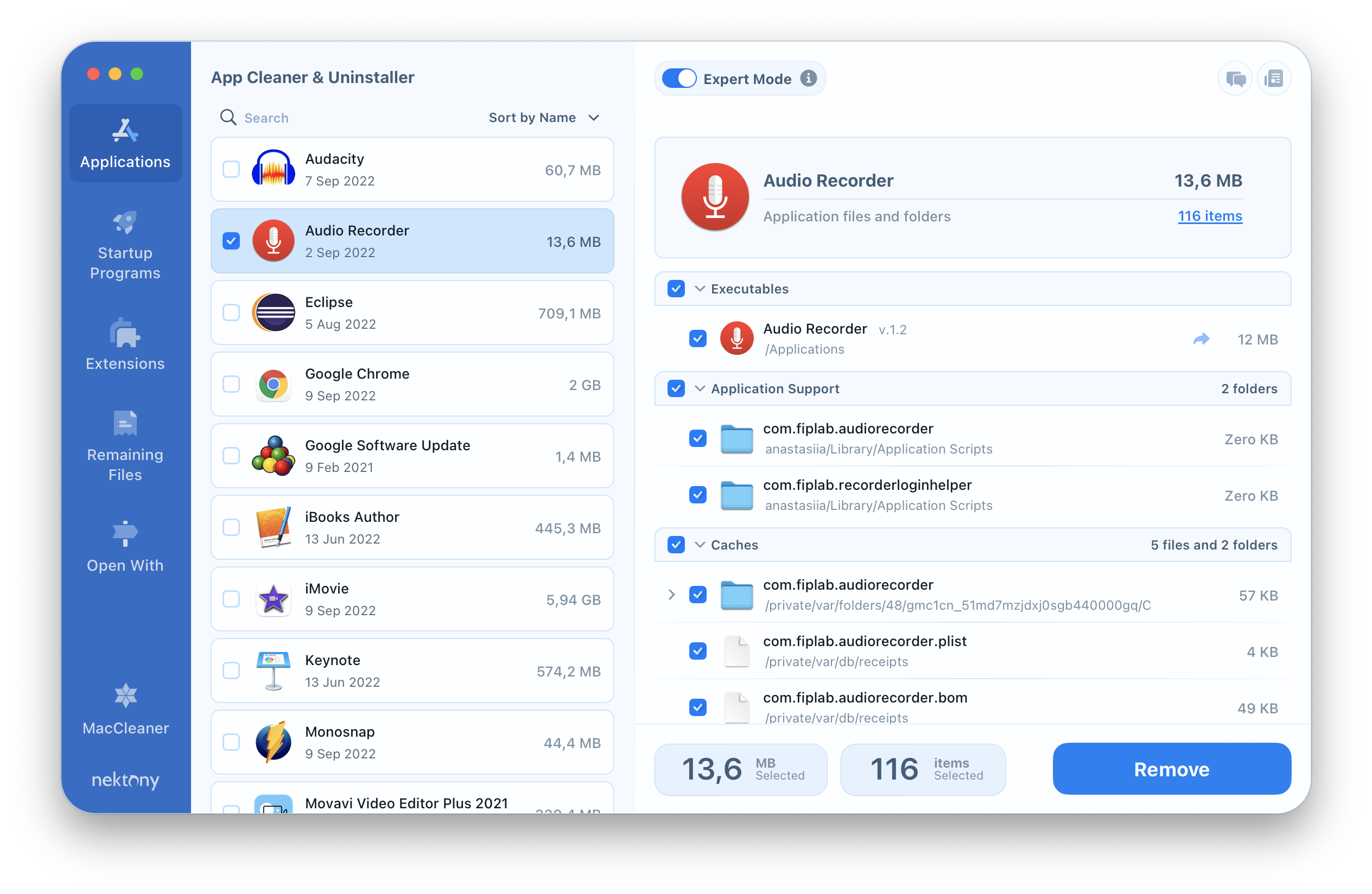 Applister e disinstallatore di app media 5