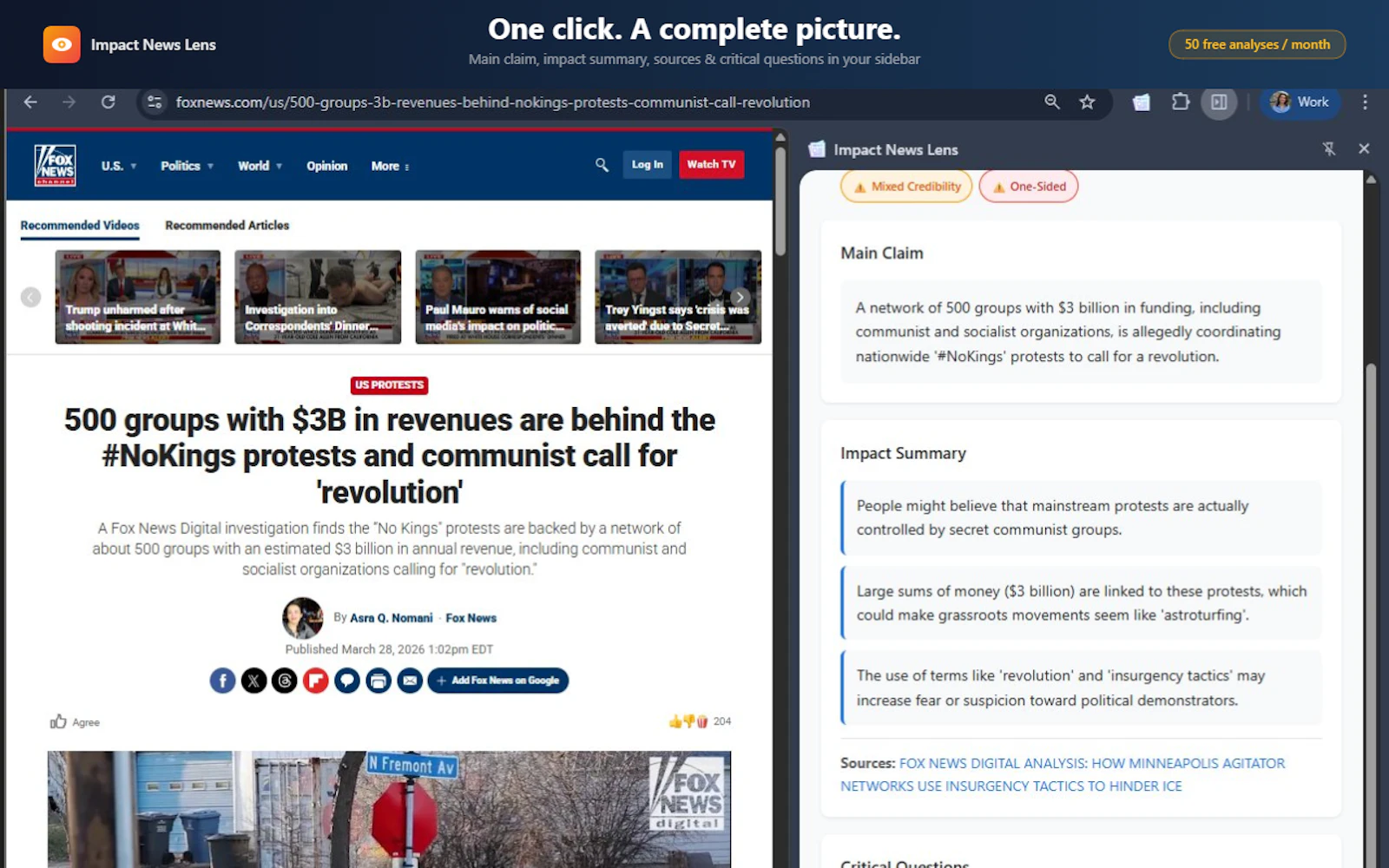 News Bias & Credibility Detector screenshot 3