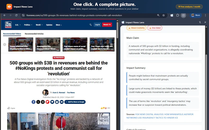 News Bias & Credibility Detector screenshot 3