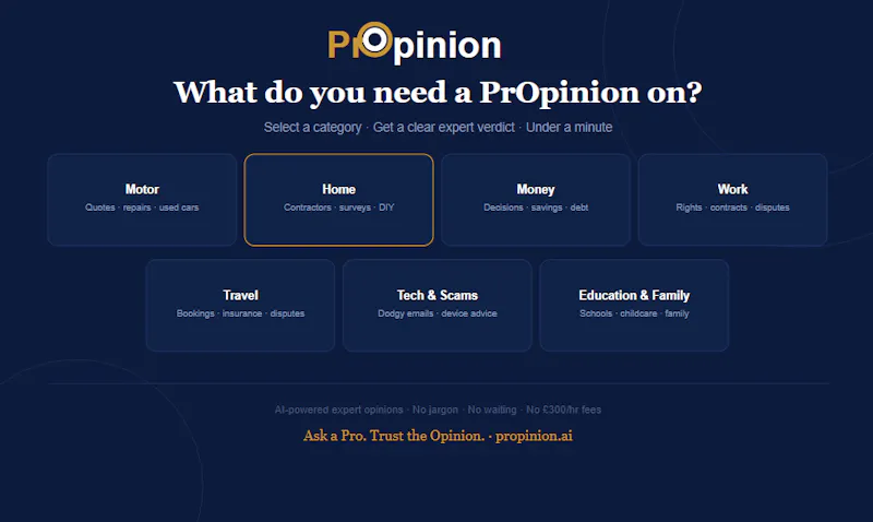 PrOpinion — Ask a Pro.Trust the Opinion. screenshot 2