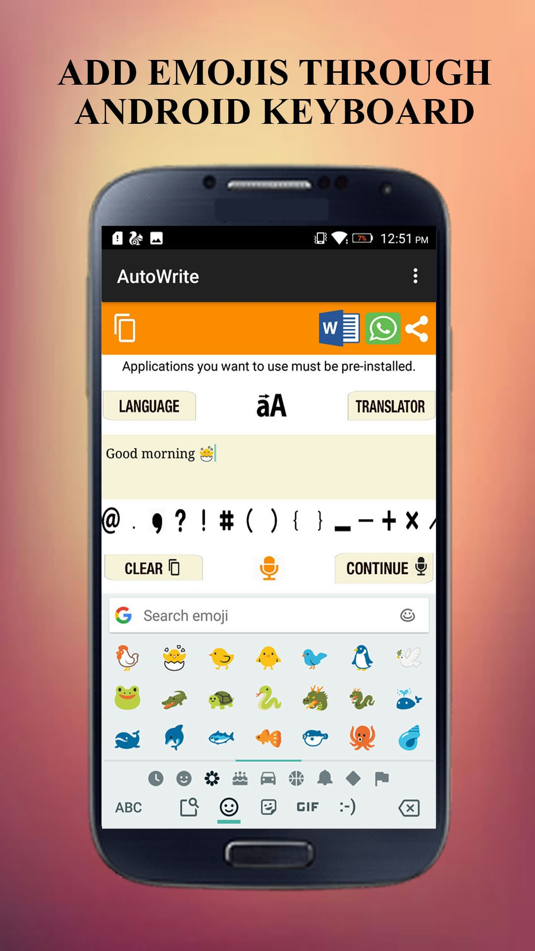 AutoWrite gallery image