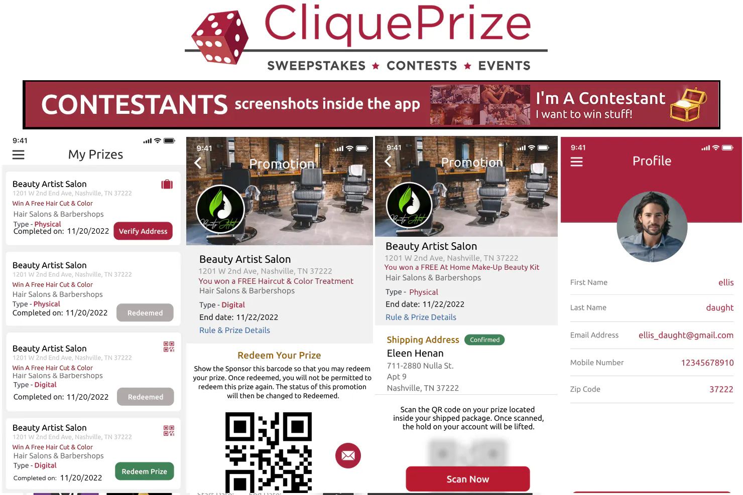 CliquePrize® gallery image