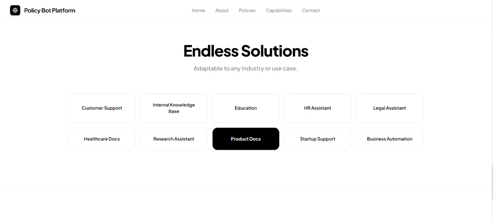 Policy screenshot 8