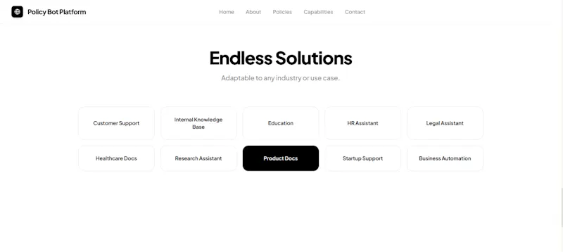 Policy screenshot 8