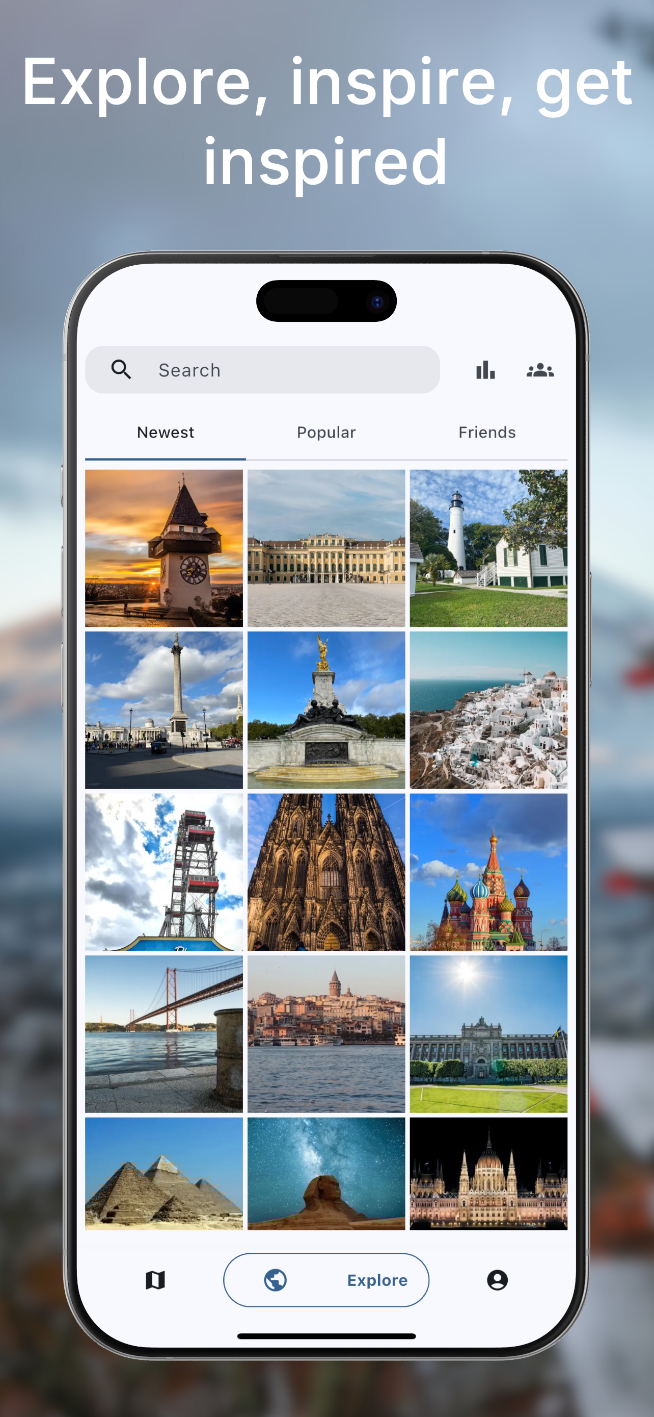 BeenThere - Discover, track and share memories - powered by AI media 4