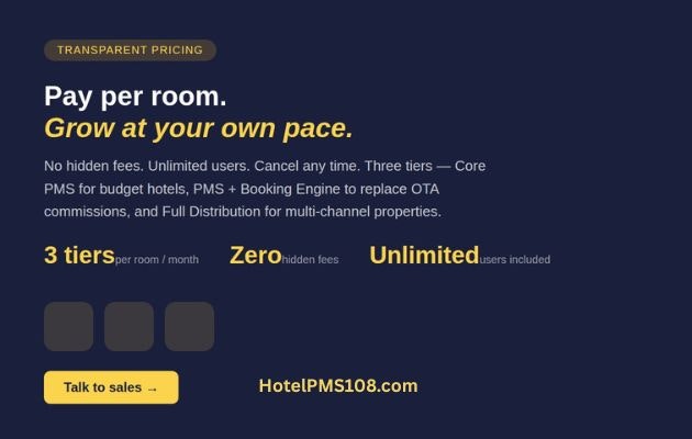 Hotelpms108 - Cloud Hotel PMS gallery image