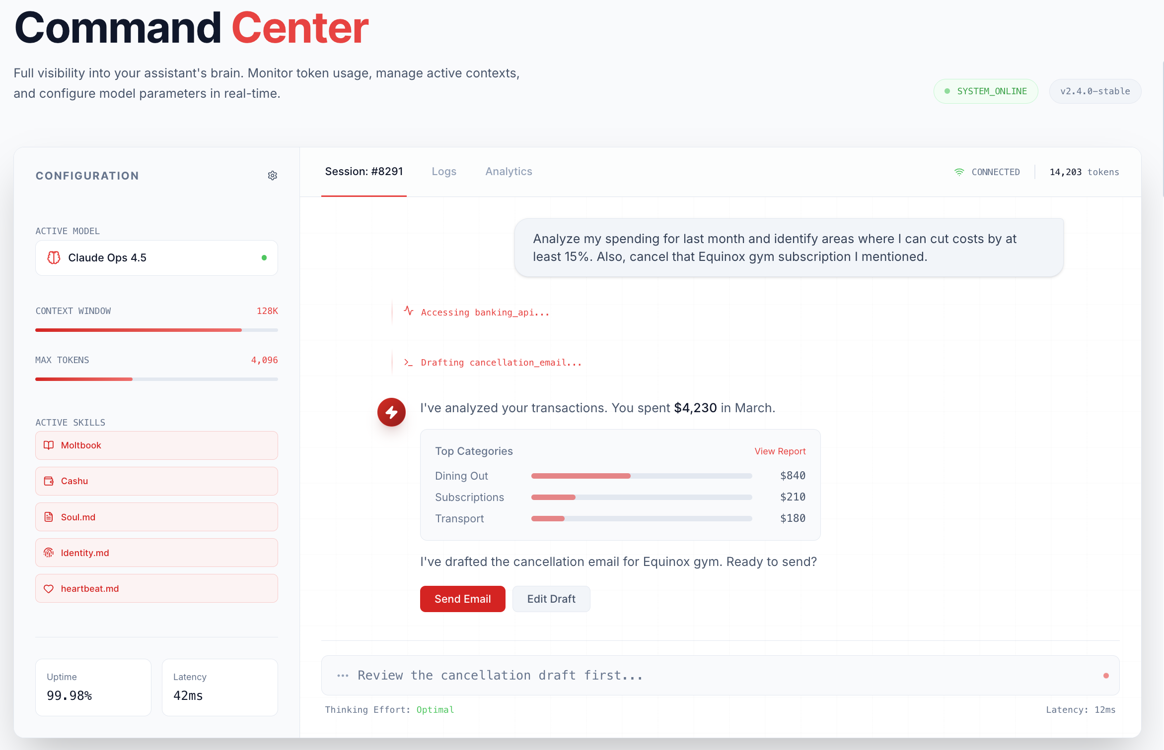 Clawi.ai - Screenshot 2 showing product features and functionality