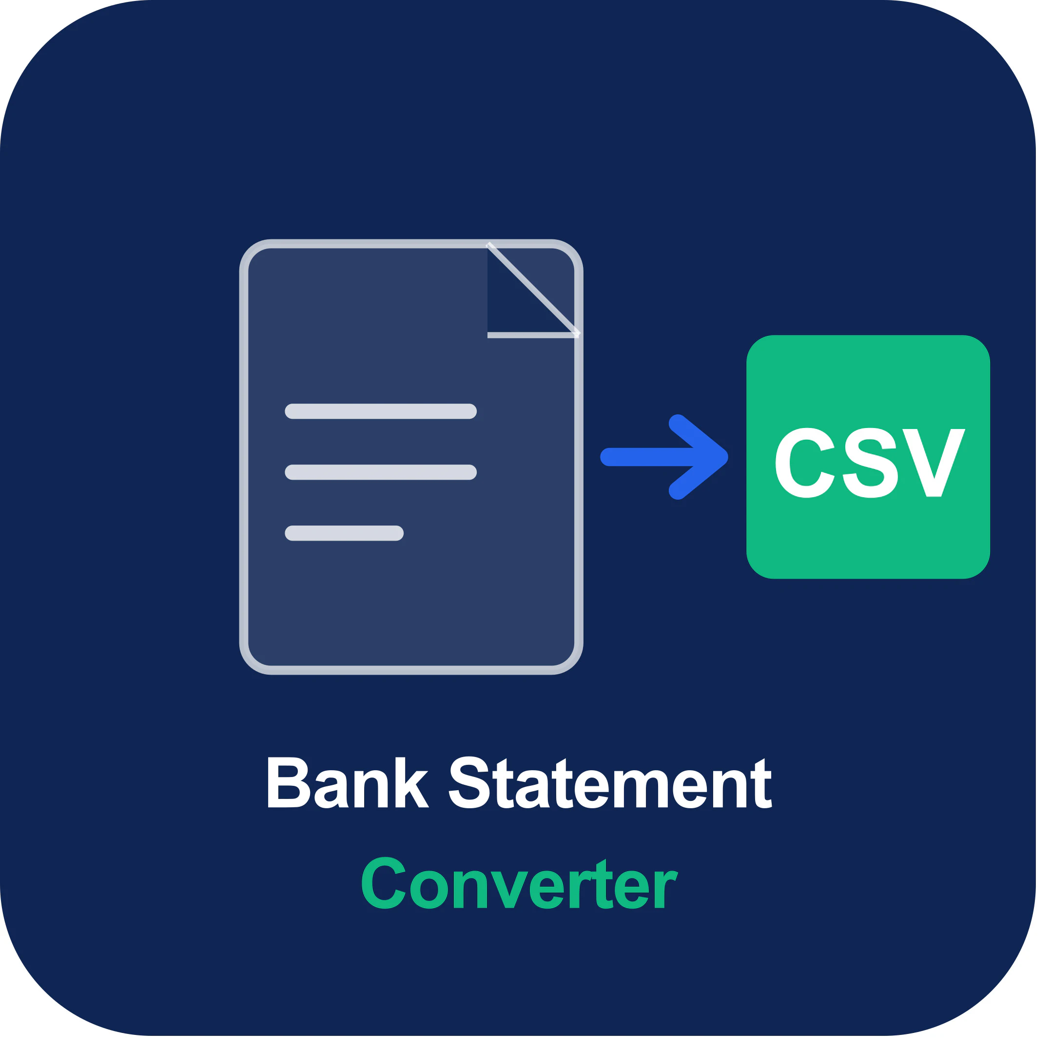 Bank Statement Converter