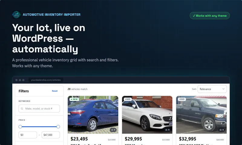 Automotive Inventory Importer screenshot 2