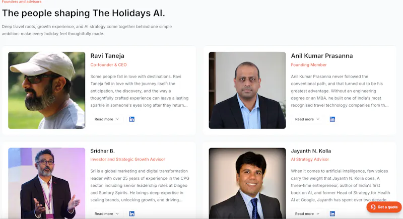 Theholidays.ai screenshot 5