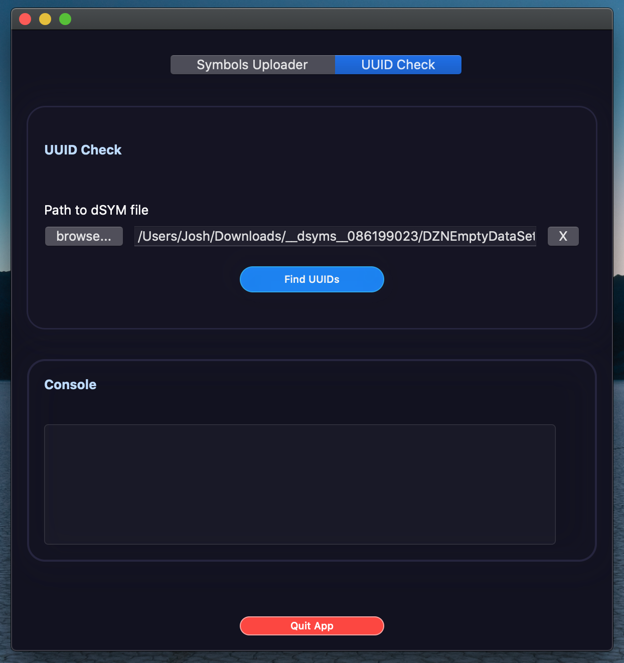 SymbolsUploader gallery image