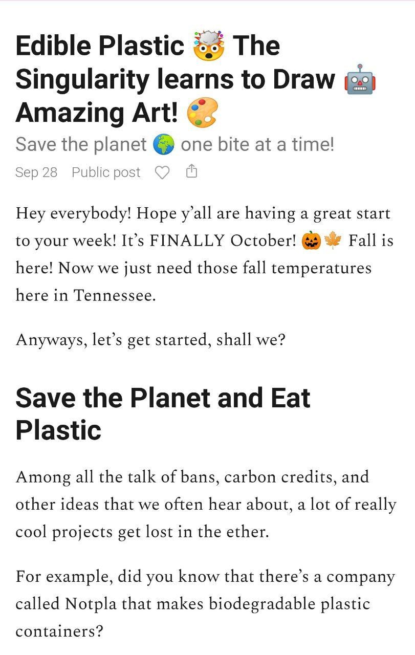 The Land of Random - Newsletter gallery image