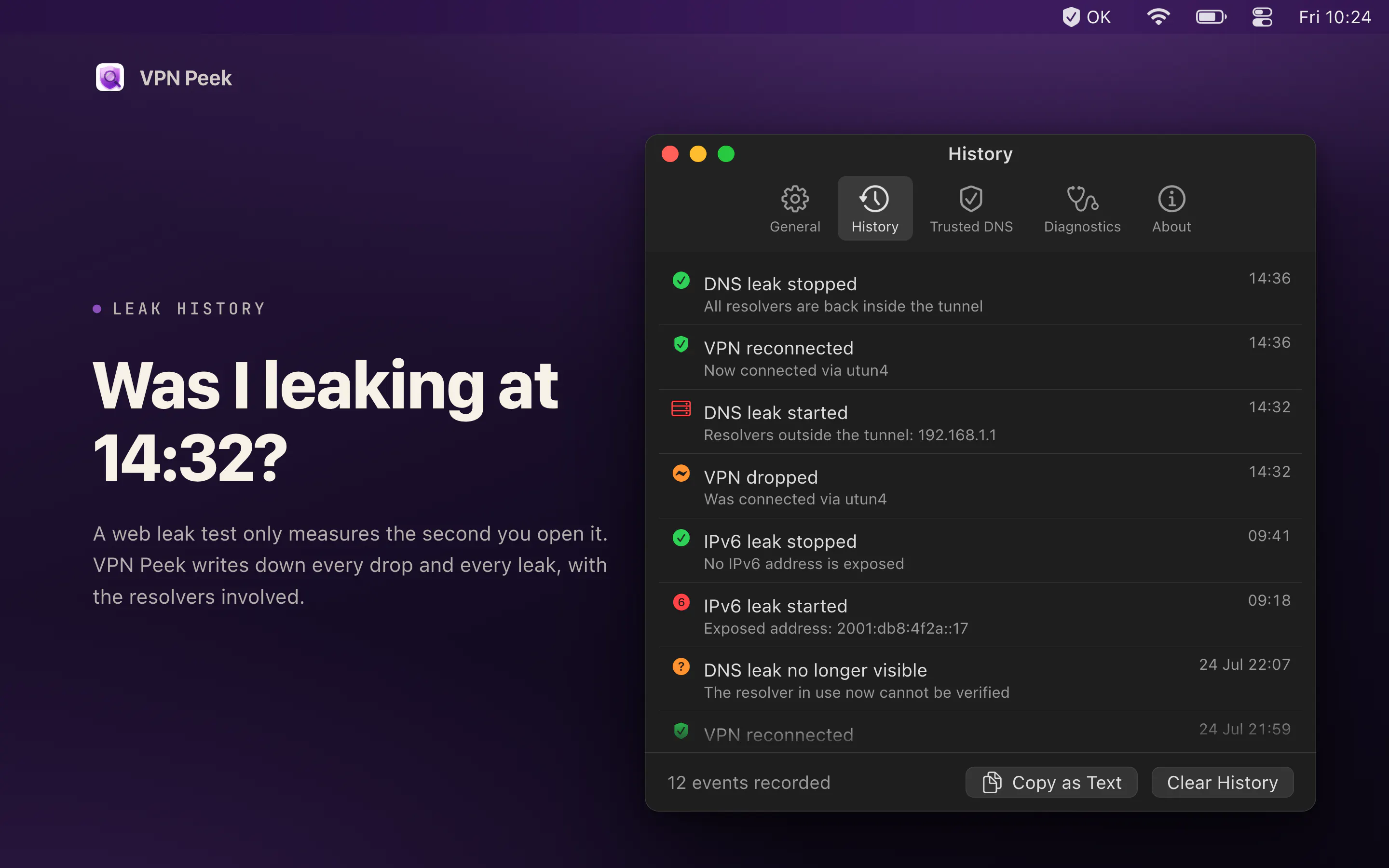 VPN Peek 3.0 gallery image