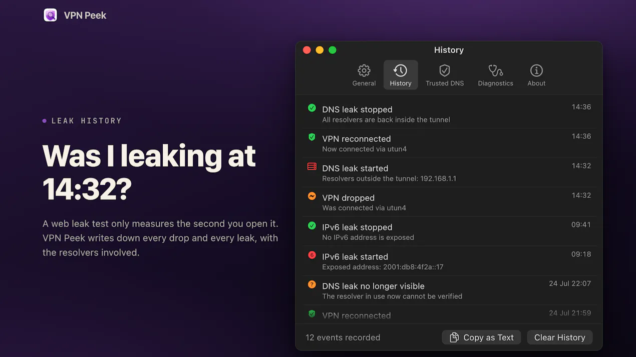 VPN Peek 3.0 product